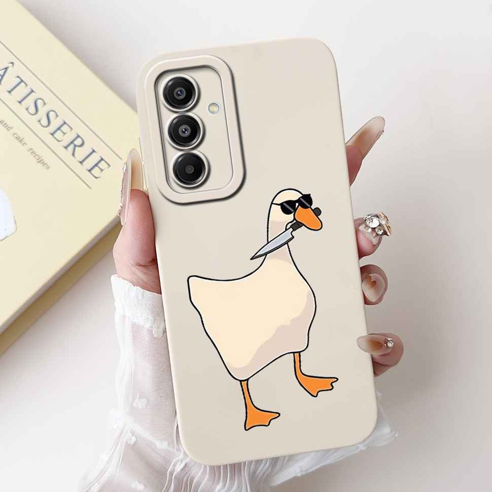 Fashion Painting For Samsung Galaxy A17 4G 2025 Case Cute Rabbit Soft Silicone Cover For Samsung A17 A17 5G Shockproof Cases