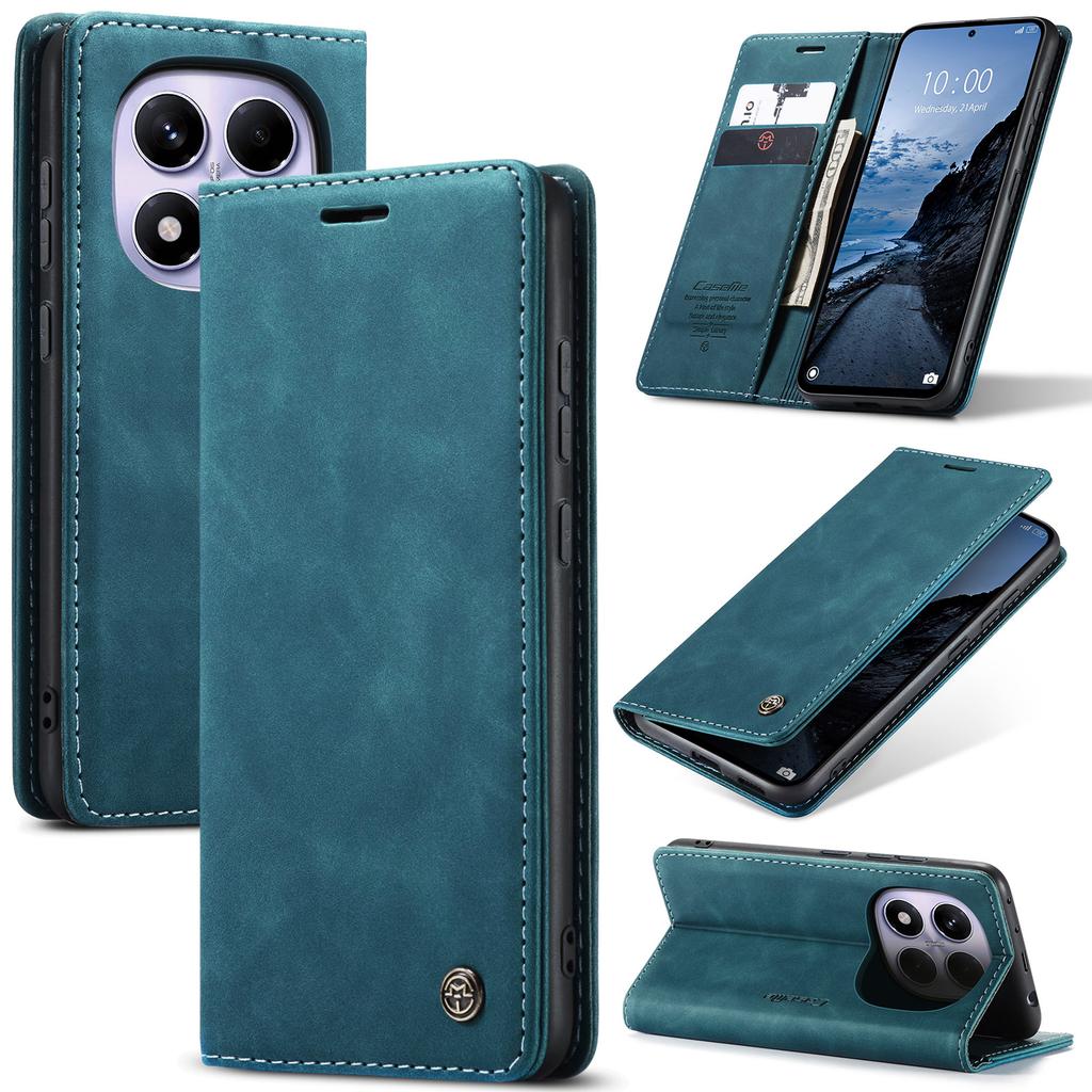 Für Xiaomi Redmi Note 14 Pro 4G Brieftaschenhülle CASEME 013 Serie PU Leder Handyhülle Ständer