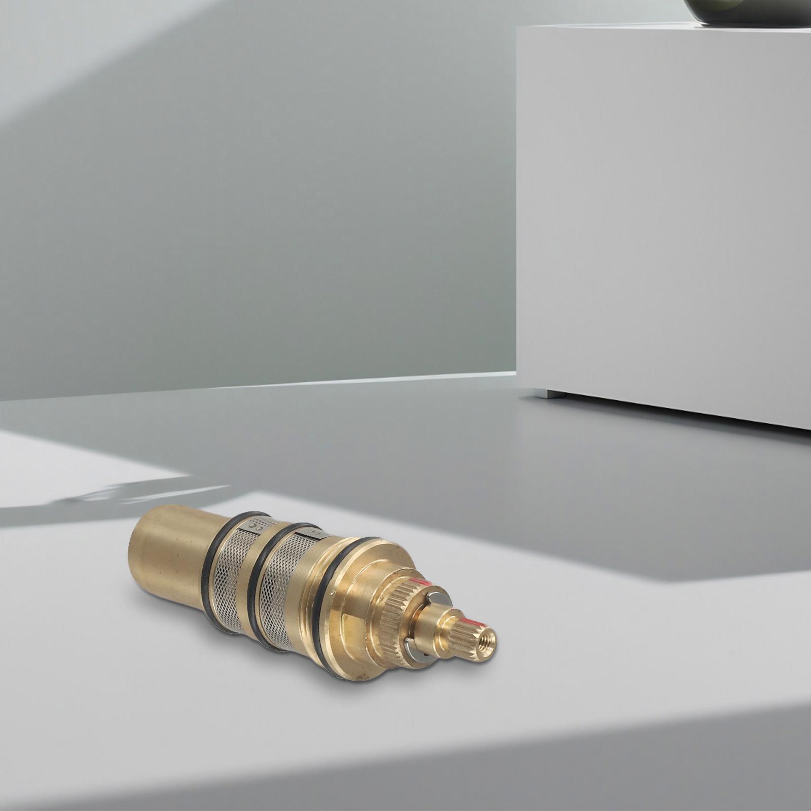 

Replaceable Brass Thermostatic Cartridge for Shower Mixer Valve Quick Installation Precise Temperature Control China Mainland