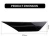 2PCS For 10th generation Honda Civic 2016-2020 Clear & Smoked LED Side Blinker Indicator Marker Light Black Smoked Lens