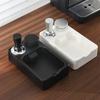 Coffee Tamping Station Organizer Stand with Knock Slag Bucket Universal Portafialter ABS Holder Espresso Accessories Barista