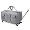 Foldable Pet Trolley: Breathable Cat & Dog Carrier