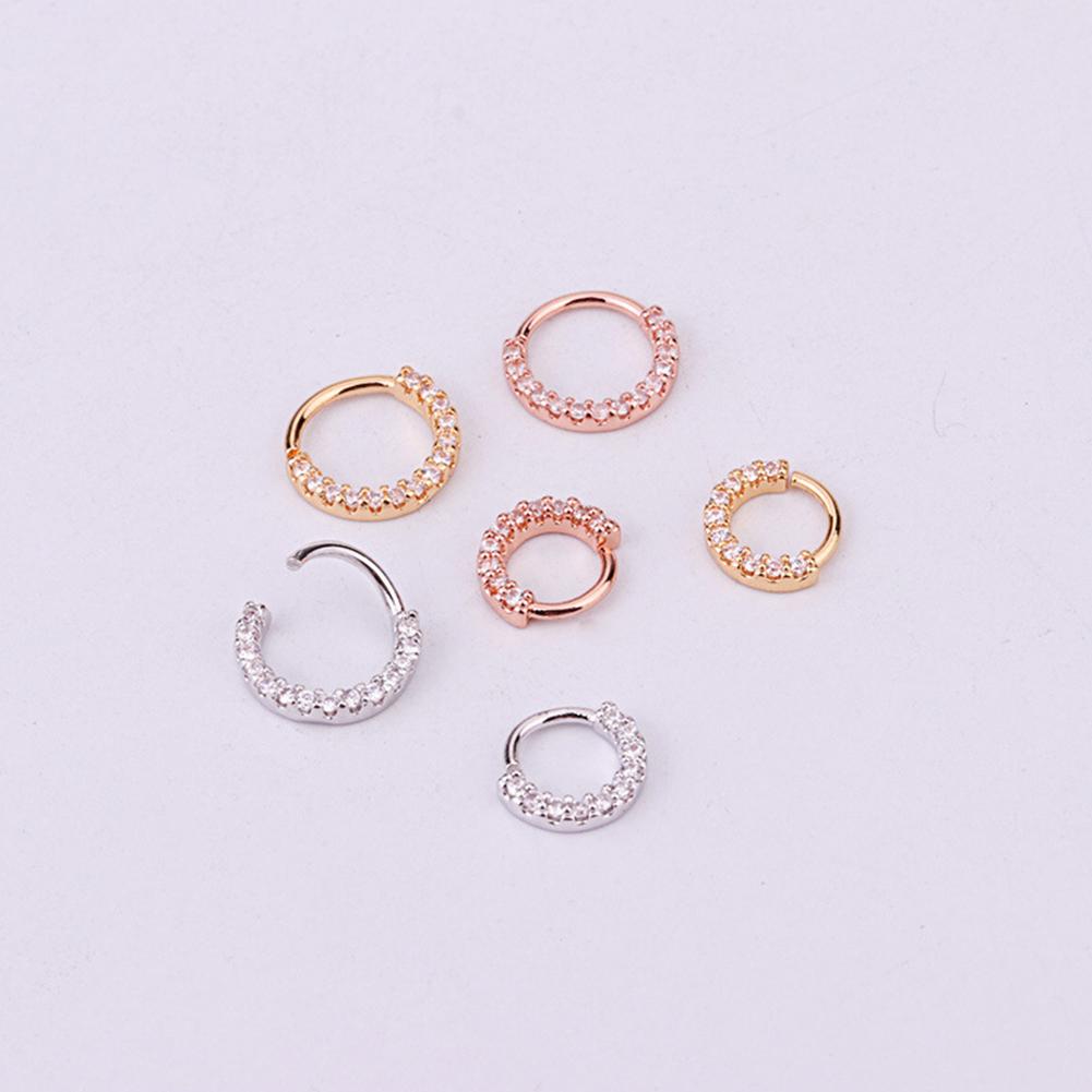 Piercing Hoop Earring Small Hoop Nose Septum Ring Piercing Silver Ear Bone Ring