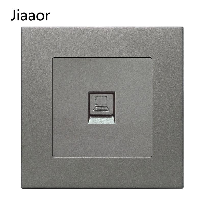 Grey British Standard Double Gang Switch Socket with USB & Type C - Hong Kong/Macau Compatible, Concealed 86 Type