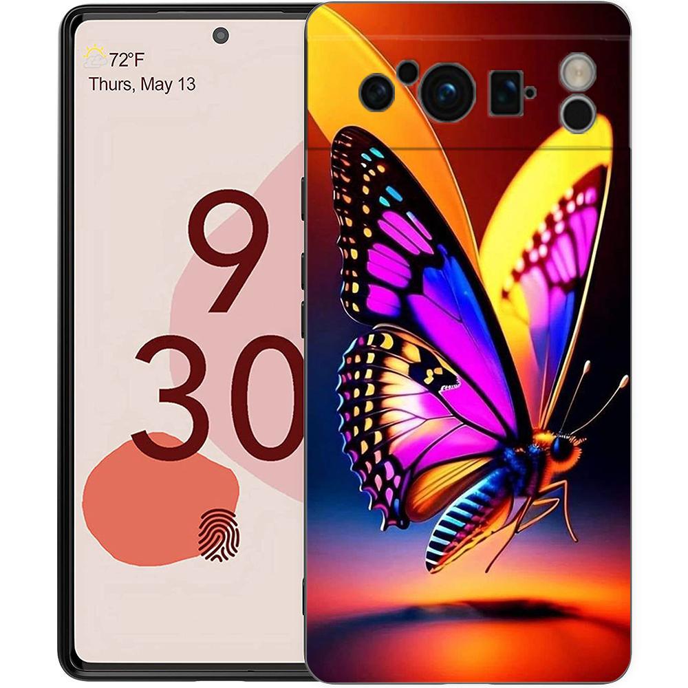 

Butterfly Phone Case Cover for Google Pixel 8 7 6 7A 6A Pro 5G Shockproof Silicone Soft 9 Pro XL 8 Pro 5G Shell Coque Capas Bags for Pixel 8 5g
