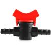 4PCS Plastic in-Line Ball Valve 8mm ID Shut-Off Switch Aquariums Water Valve  Water,Oil,Gas