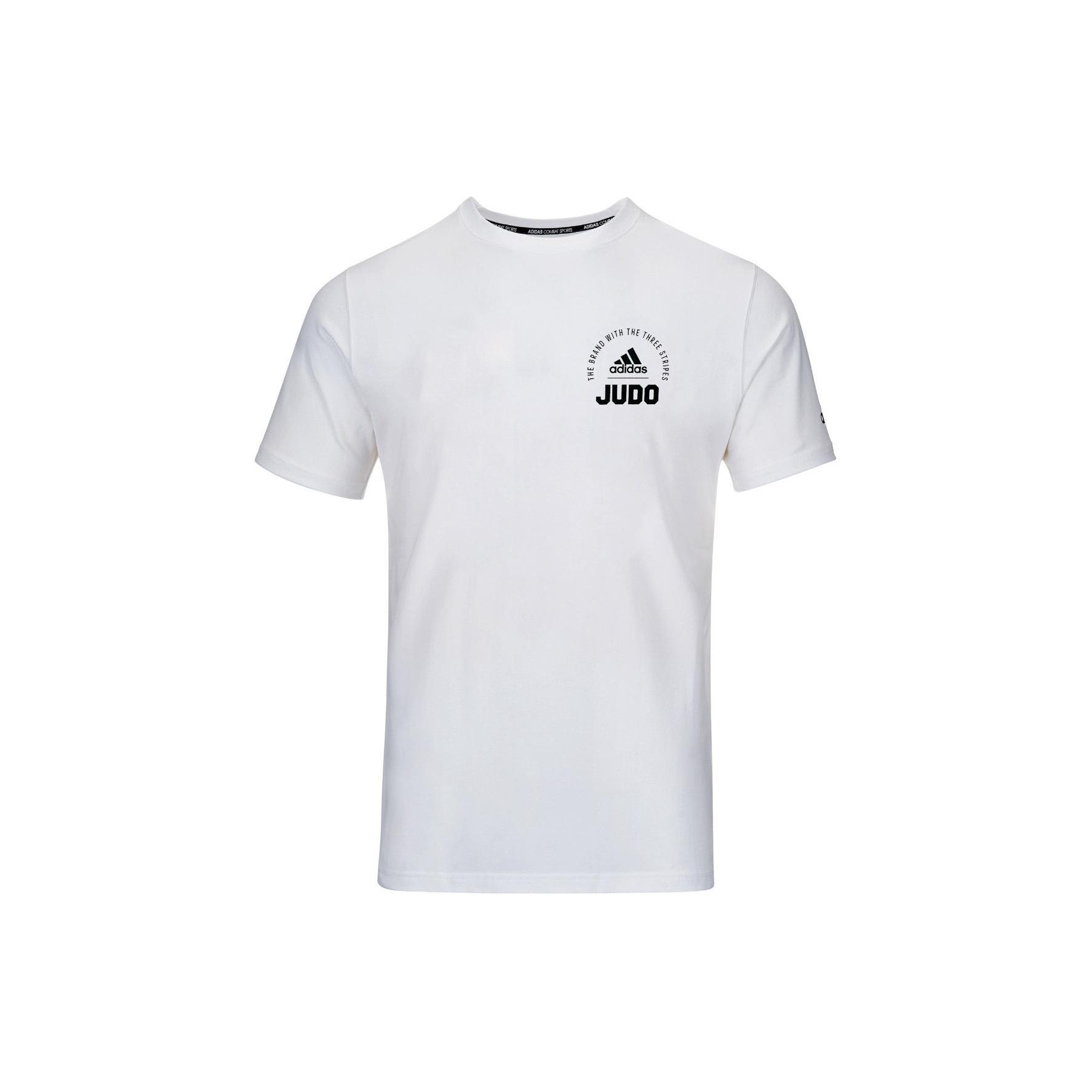 

New Adidas T Shirt Unisex White Base Black Text ADICLTS21SJ-WB M