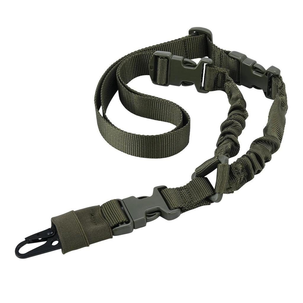 Tactisch Harness voor Buitengebruik met Eén Punt, Unisex CS Pistool Touw, Camouflage Crossbody Veiligheidstouw, Jacht Sporten Riem