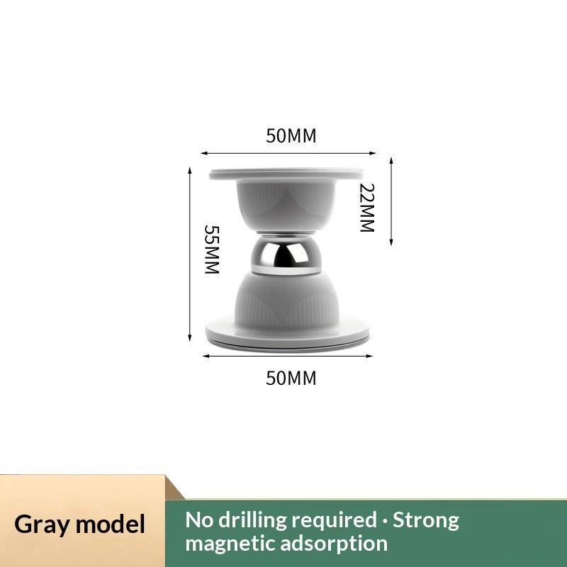 Magnetic Door Stop Strong Magnetic Suction No Drill Self Adhesive Door Holder for Home Bedroom Apartment Dorm Room
