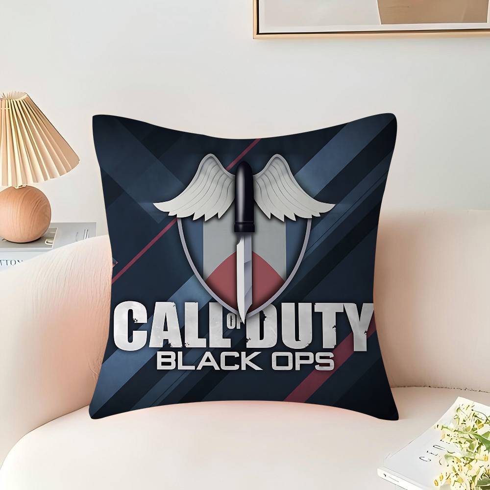 LOGO COD Call-of-duty Cushion Cover Pillow Cover Decor Pillowcase Printed Cushion Case For Couch