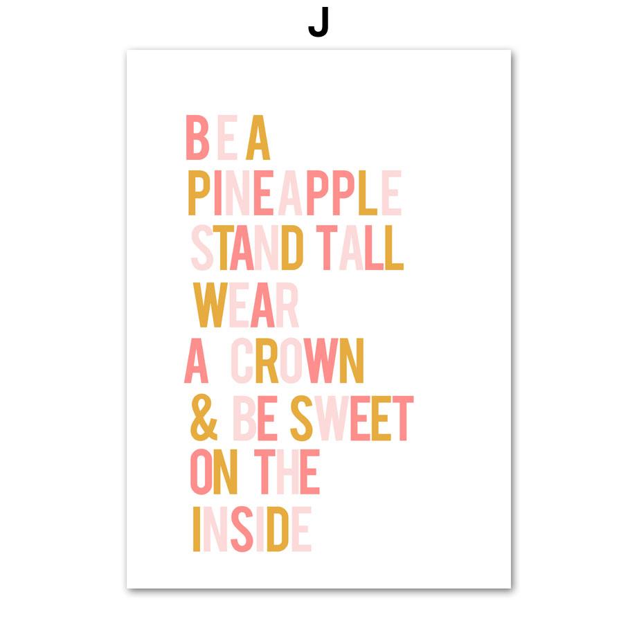 

Розовое море корабль пончик спасательный круг воздушный шар морская звезда Монстера любовные постеры скандинавская настенная живопись на холсте гостиная домашний декор 21X30cm No Frame