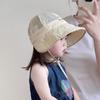 Mesh Duck Tongue Cap Adjustable Children Fisherman Hat New Sun Hat  Boys Girl