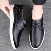 Spring autumn Gentleman Oxfords Leather Shoes lace up outdoor Luxury Goods Men Shoes Fashion Casual Formal Business Male flats