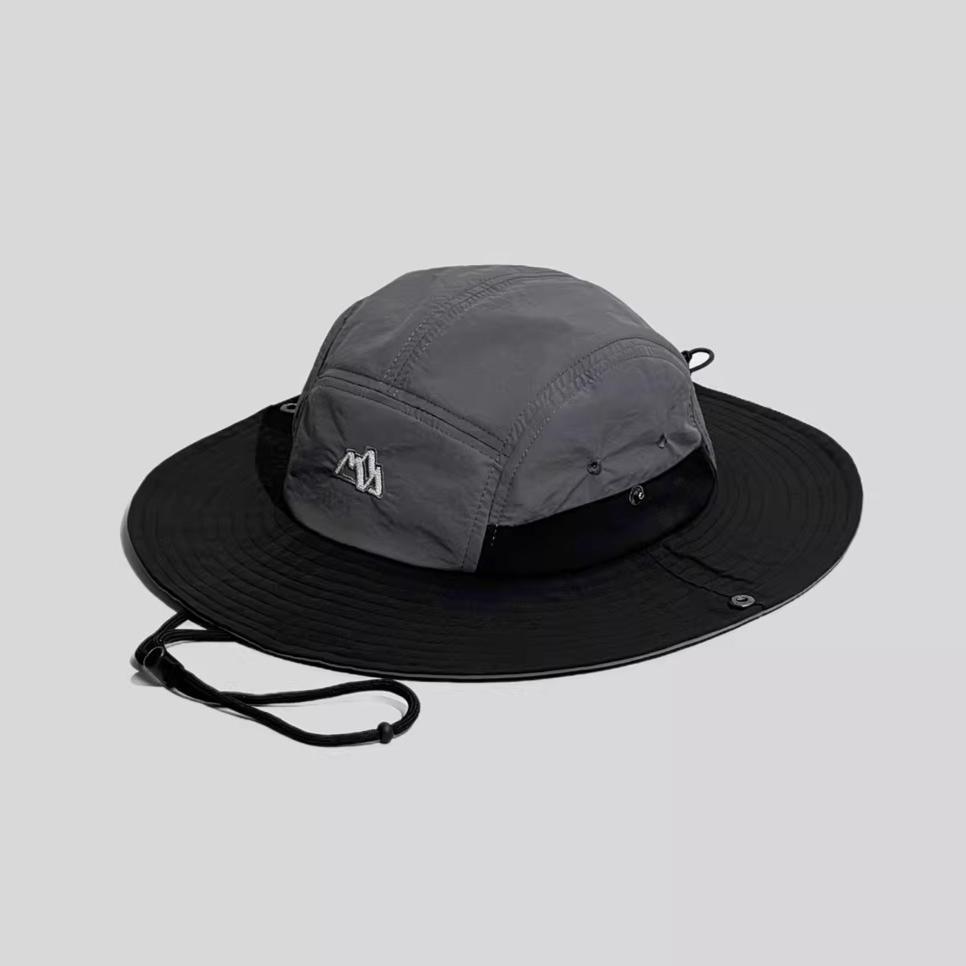 Mountain Color Matching Bucket Hat Outdoor Quick-drying Sun Hat Sun Protection Hiking Camping Basin Hat