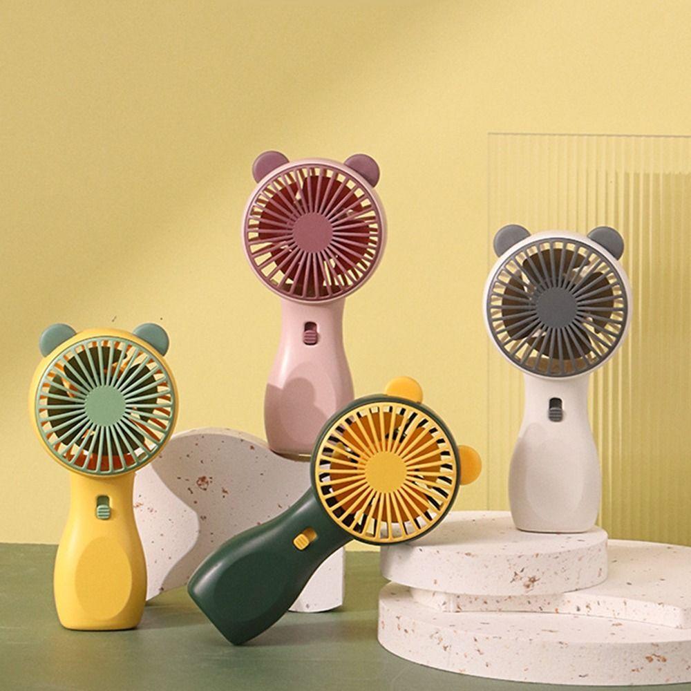 Rechargeable Electric Fan Summer Student Dormitory Desktop Fan Small Fan Handheld Fan Mini Fan