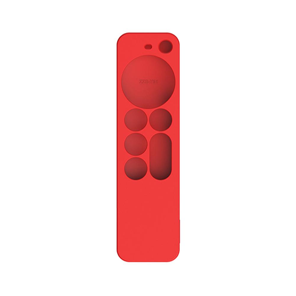 Case Portable Dustproof Soft Silicone Remote Control Cover Skin Shockproof Smart Remote Control Replacement for Apple TV 4K