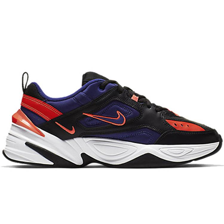 Nike M2K Tekno Schwarz Tiefes Königsblau Helles Karmesinrot AV4789-006