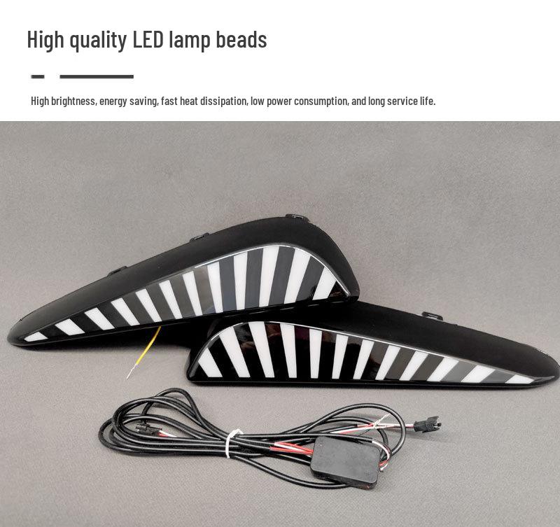 LED Front Fog Lights for 2019-2021 Toyota Prius 40 Series - Daytime Running Lights Modification