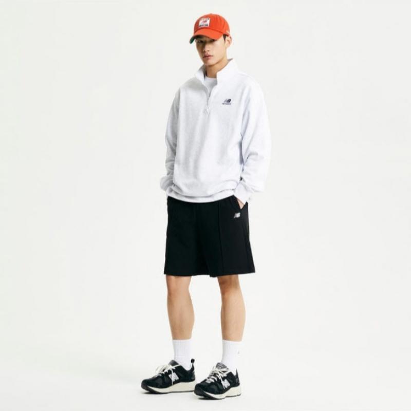 New Balance Long Sleeve Tee Nqj Nbnce11023 16 Uni Essential Half Zip Up Sweatshirt Semi