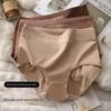 Ladies Spring and Autumn Cotton Belly Lift Hip Pack Hip Breathable High Waist Triangle Briefs