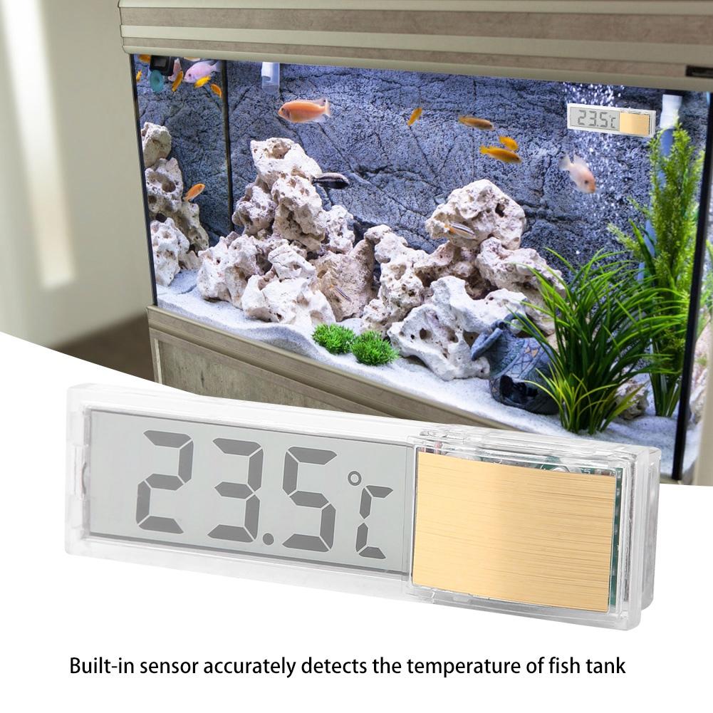 LED Digital Fish Tank Aquarium Thermometer Small Size Temperature Measuring Meter Machine