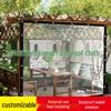 Wind, Rain & Cold-Proof Transparent Courtyard Enclosure Cloth with Edging & Eyelets - Greenhouse Window Seal for Balcony