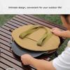 Cast Iron Pot Storage Bag 17.9x14x0.9in Cast Iron Grill Pan Skillet Tray Organizers Waterproof for Outdoor Multipurpose Cookware