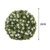 20 cm decorative artificial plants, artificial topiaries, ball for wedding