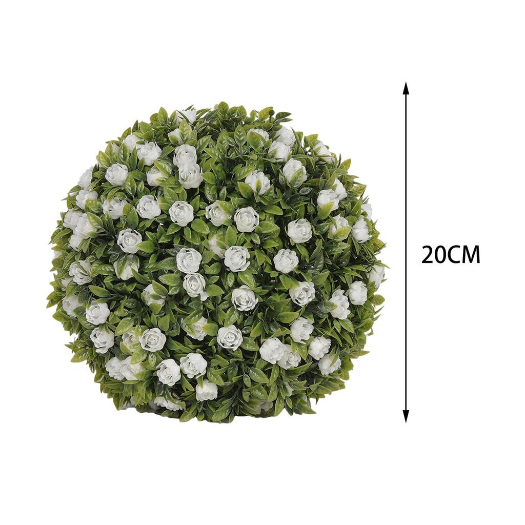 20 cm decorative artificial plants, artificial topiaries, ball for wedding