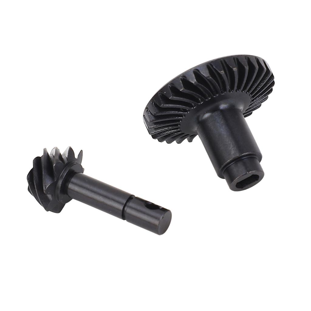 Ring Pinion Gear Set CNC 30T 8T High Strength Alloy Shockproof Metal Bevel Gear for SCX10 II RC