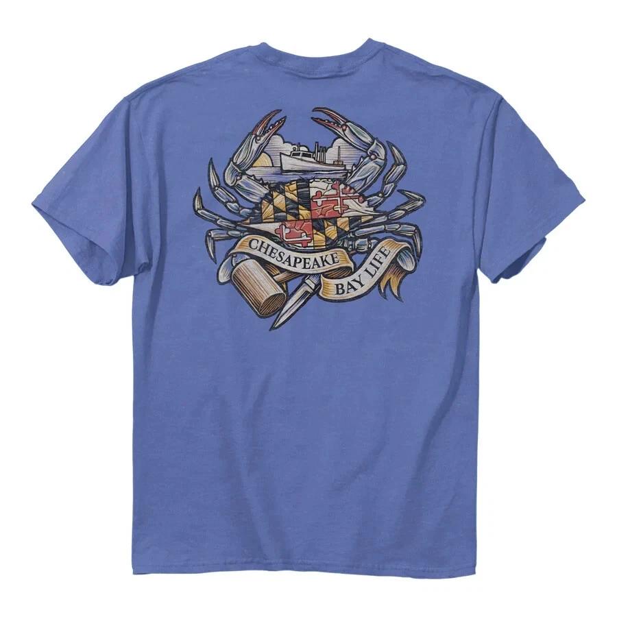 New MARYLAND my Maryland Chesapeake Bay Life T Shirt M