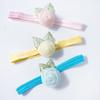 New European & American Style Baby Headbands: Cute 3D Rose Elastic Hair Bands,Soft & Comfortable for Infants & ToddlersPerfect