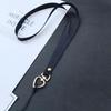 Colorful Long Phone Lanyard for Girls with Peach Heart Clasp, Ideal for Keys, Work ID, Earphone Case, Universal Anti-Lost Design