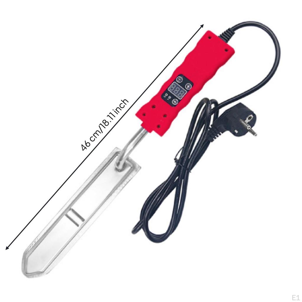 temperatureRegulated Honey Uncapping Cutting tool Stainless Steel Electrically Heated Long Flat