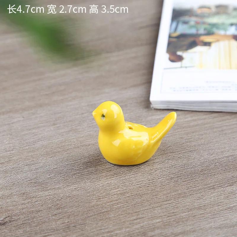 Cute mandarin duck Curled Incense Burner Stick Holder Ceramic Censer Plate Home Fragrance Incense base Ornaments Decoration