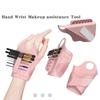 Silicone Makeup Hand With Liquid Foundation Concealer Toning Makeup Brush Tweezers Storage Brush Cleaner