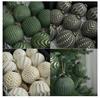 Boules Ornementales pour Sapin de Noël Style Ancien 8cm