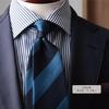 [Y&TAILOR] Necktie, Kyoto Tango-made, 100% Silk, Striped, Brand Name, High-Quality, Made in Japan, Perfect for Weddings and Gifts, Y&TAILOR (Rep &