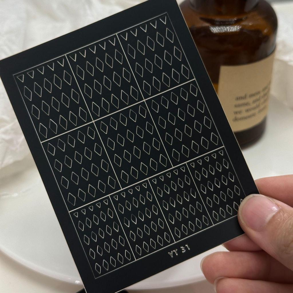 Nail Art Accessories: Adhesive Stickers, Star & Butterfly Designs, Glue Pads, Spray Paint, Small Decor Elements