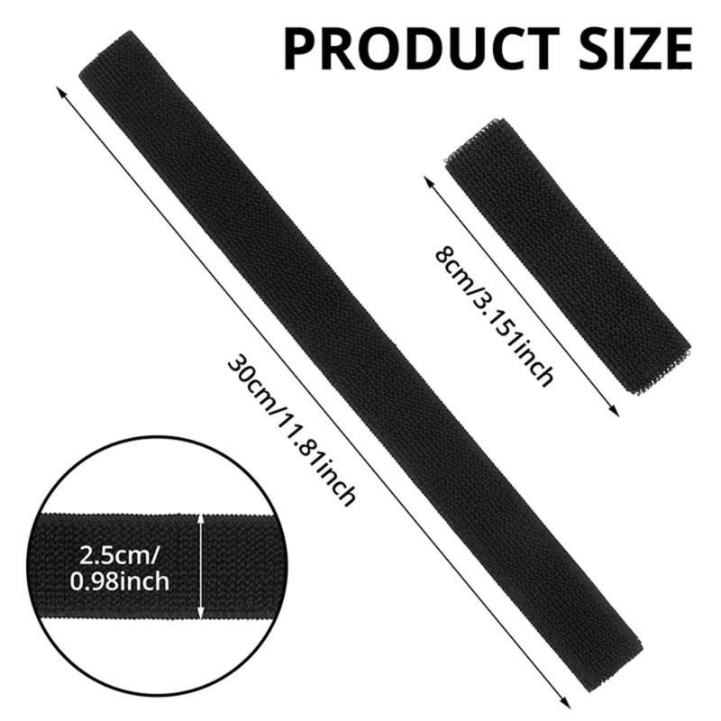 6pcs Bicycles Outdoor Ankle Leg Bind Bandages Trousers Pant Bands Clip Strap for Cycling, Climbing, Camping Enduring
