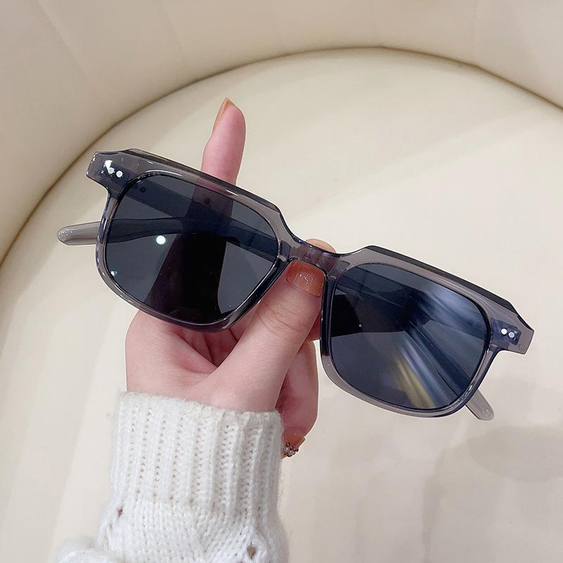 JYL TS Square Glasses Unisex Blue Light Blocking Old Money Z3773