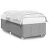 VidaXL Bed Frames Without Mattress Light Grey 90x200 Cm Fabric 3284804