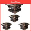Solar Post Lantern With Led Light For Garden Pathway Outdoor Yard Decor