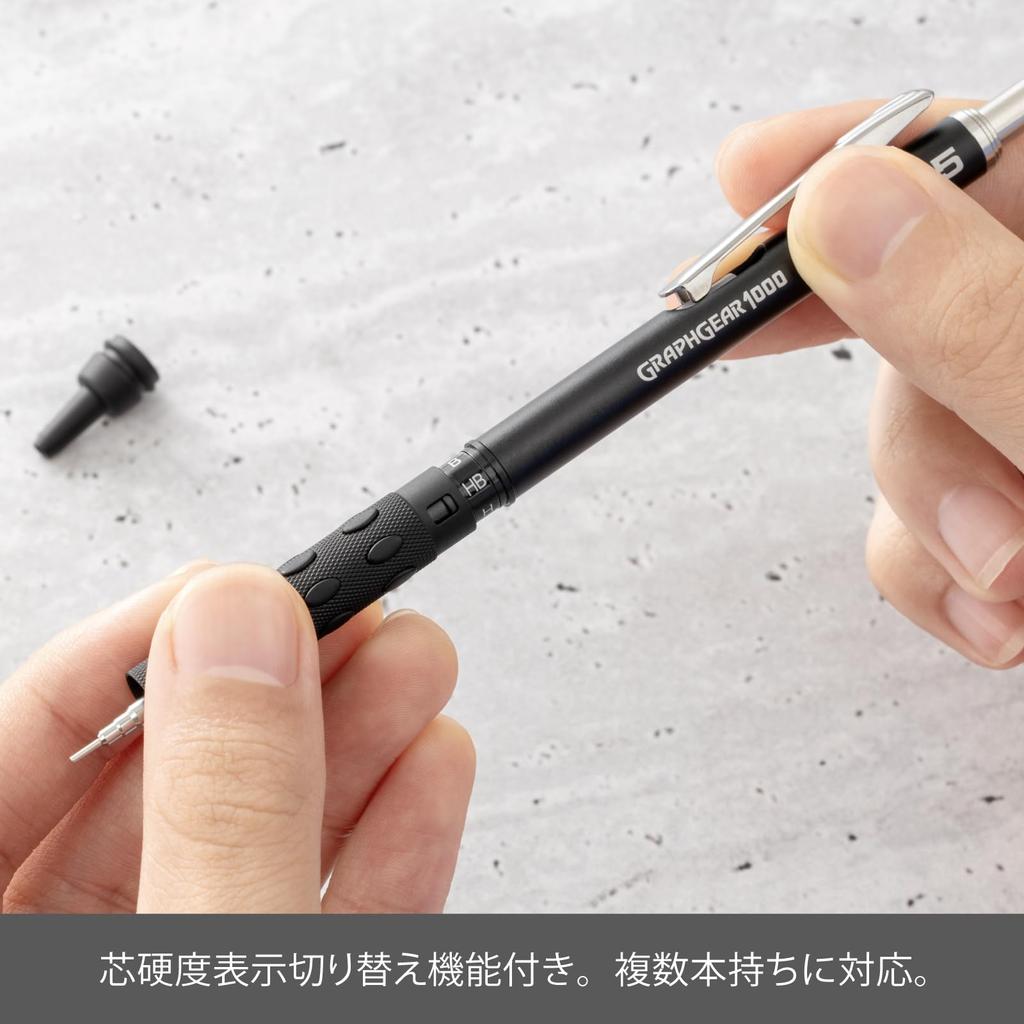 PENTEL GraphGear 1000 Mechanical Drafting 60th Anniversary Limited Pencil, Edition, 0.5mm, PG1015-ANA