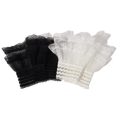 Nail Photo Glove Beautiful Gentle Fake Cuffs Decorative Lace Flare Cuffs Fashion Sexy Nail Art Accessories Photography Props