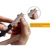 Straight Razor for Men, Professional Barber Razor with 100 Single Edge Blades, Straight Edge Single Blade Razors for Men