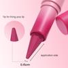 2-in-1 Matte Lipstick and Lip Liner Cone Tip Velvet Lipstick Pencil Silky Texture Waterproof Long-lasting Lipsticks Lip Combo Liner Lip Liner Stick
