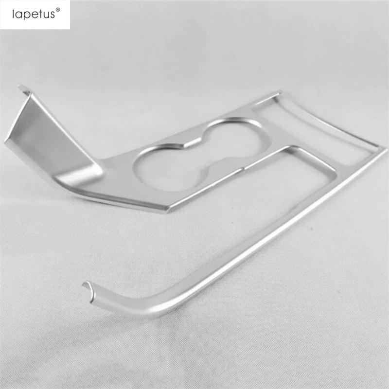 Central Control Gear Shift Panel Water Cup Holder Frame Decoration Cover Trim For KIA Sportage 2016 -  ABS Matte Accessories