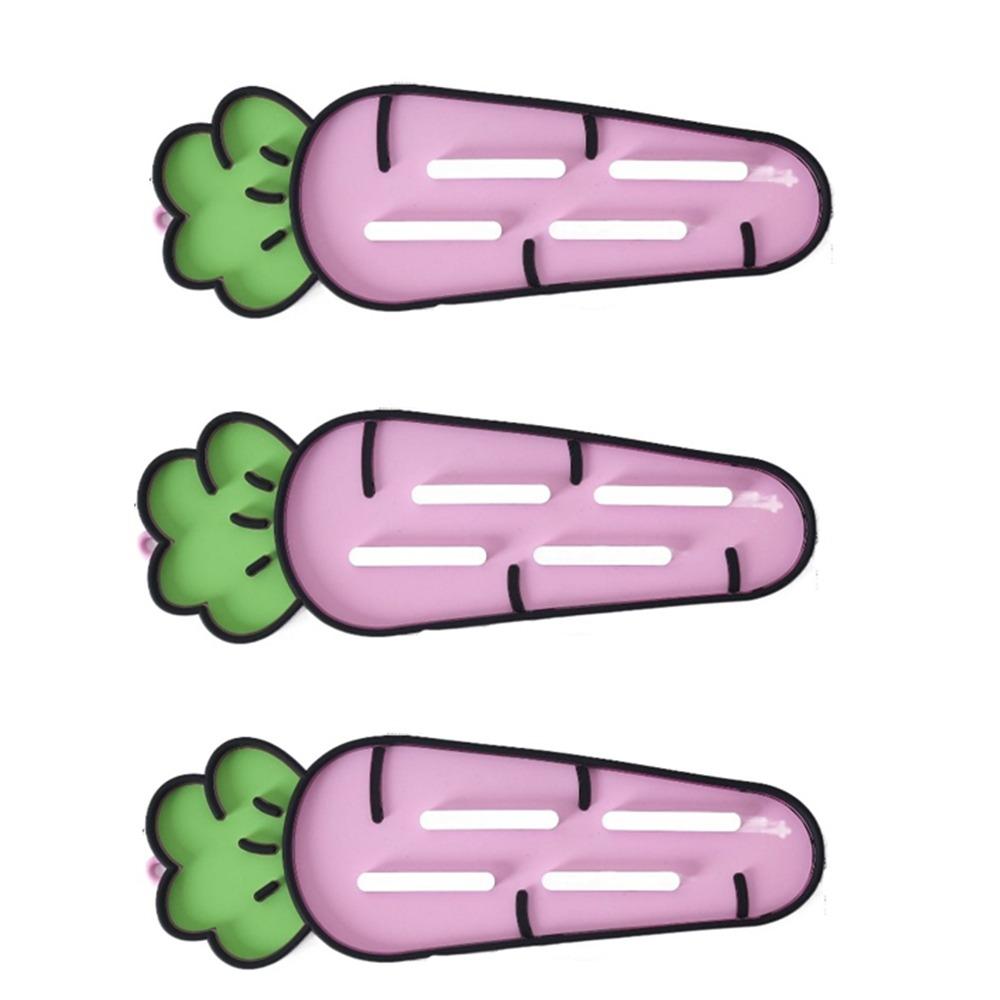 

3Pcs Carrot Shaped Pot Lid Storage Mat Silicone Soap Drain Pad Insulation Pad Kitchen розовый