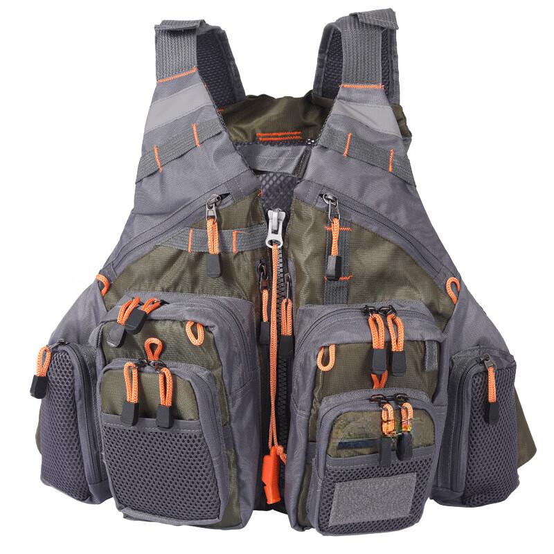Multi-Pocket Fishing Life Vest